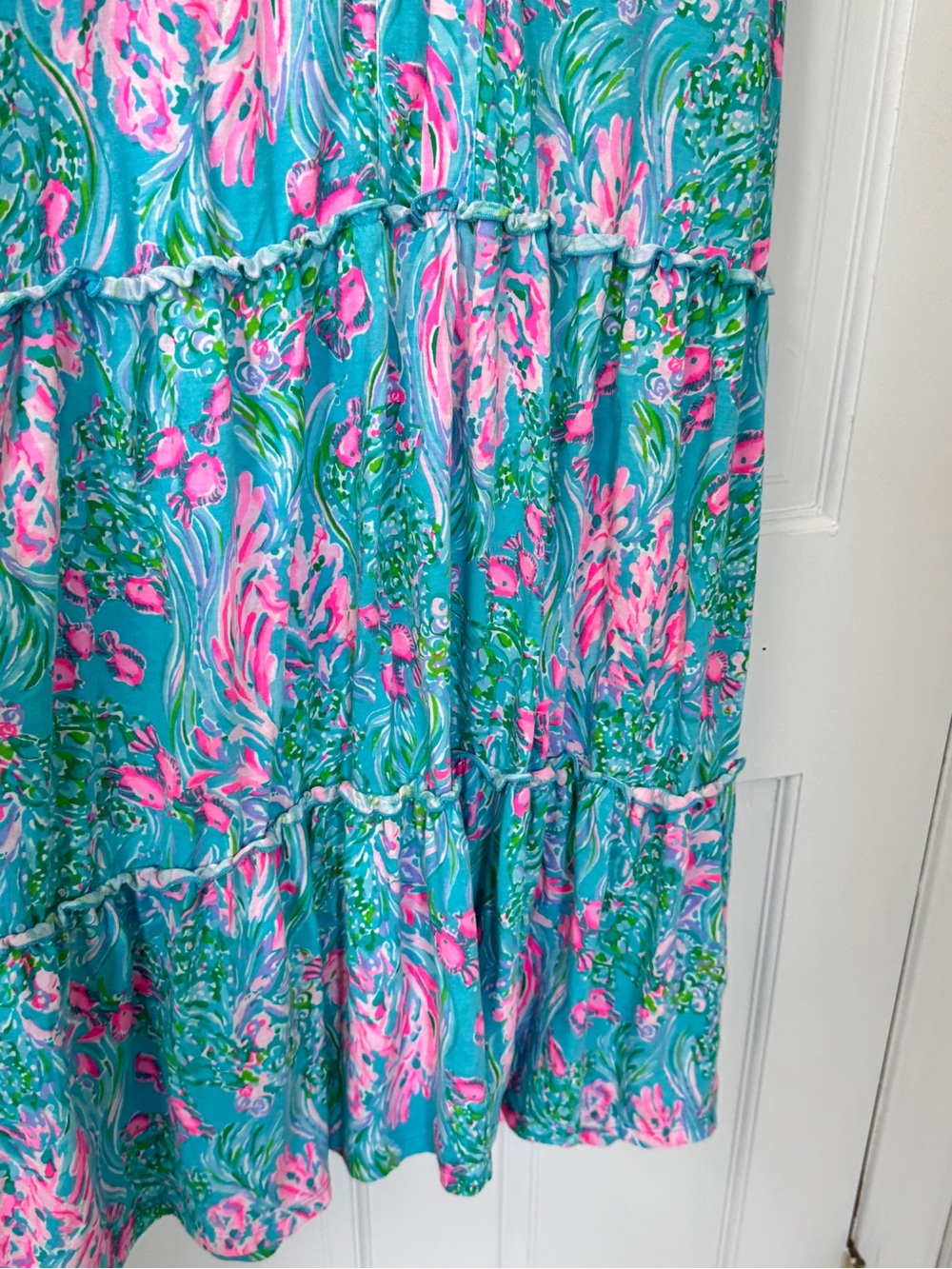 Lilly Pulitzer Lorina Swing Dress Large - Picture 6 of 8